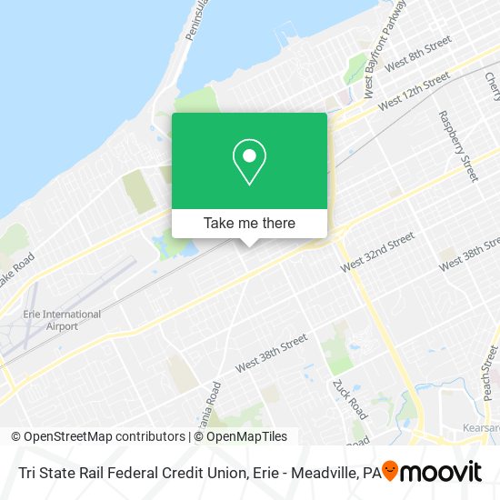 Mapa de Tri State Rail Federal Credit Union