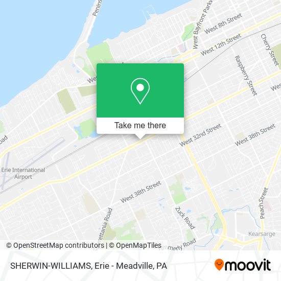 SHERWIN-WILLIAMS map