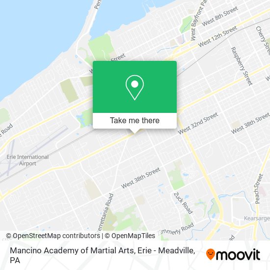 Mancino Academy of Martial Arts map