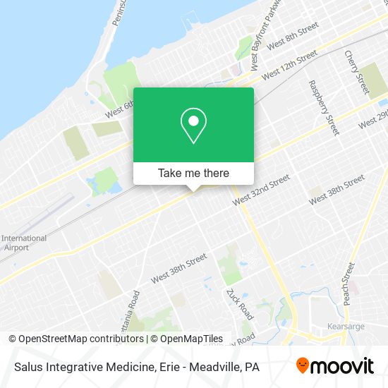 Salus Integrative Medicine map