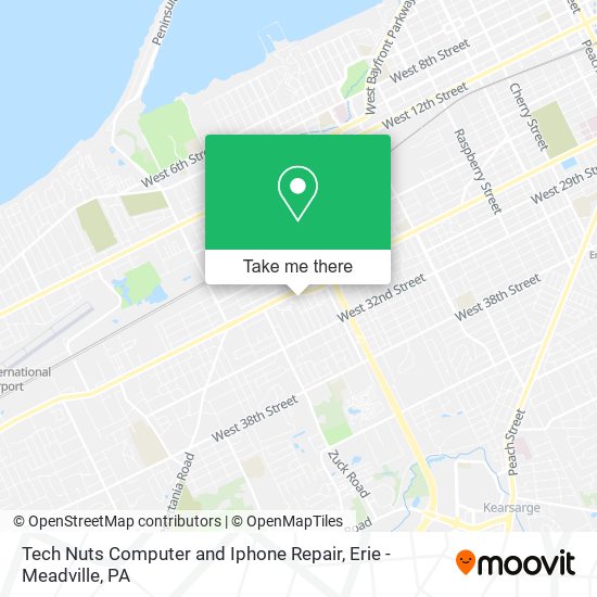 Tech Nuts Computer and Iphone Repair map