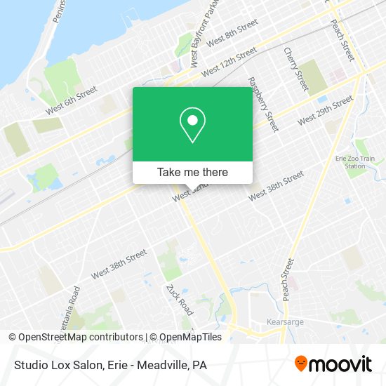 Studio Lox Salon map