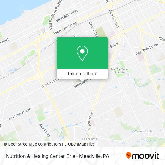 Nutrition & Healing Center map