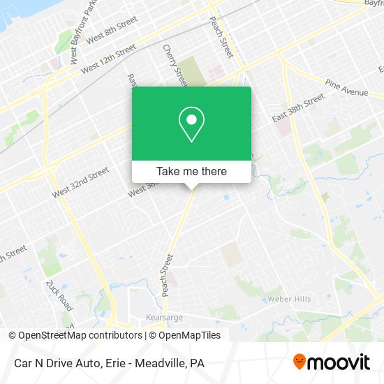 Car N Drive Auto map