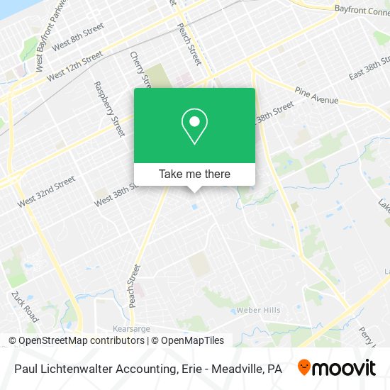 Mapa de Paul Lichtenwalter Accounting