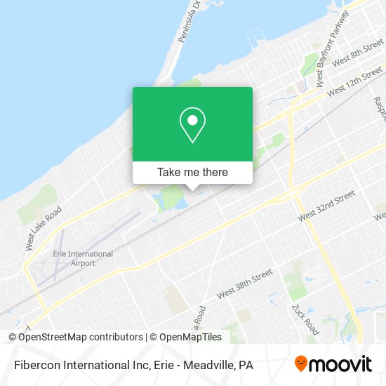 Fibercon International Inc map