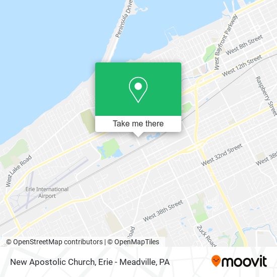 New Apostolic Church map