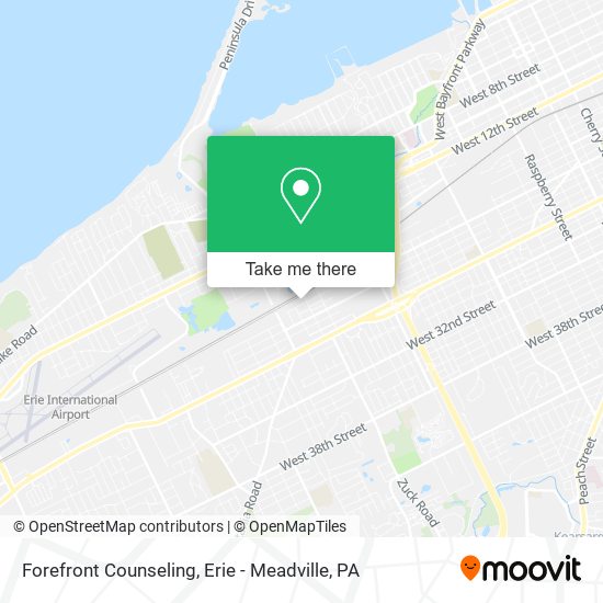 Forefront Counseling map