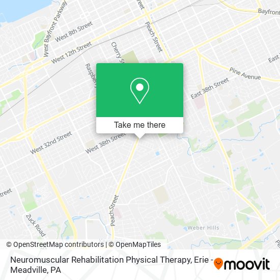 Neuromuscular Rehabilitation Physical Therapy map