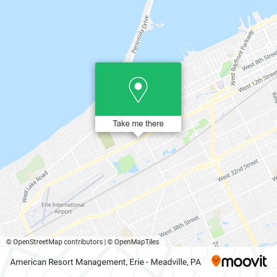 American Resort Management map