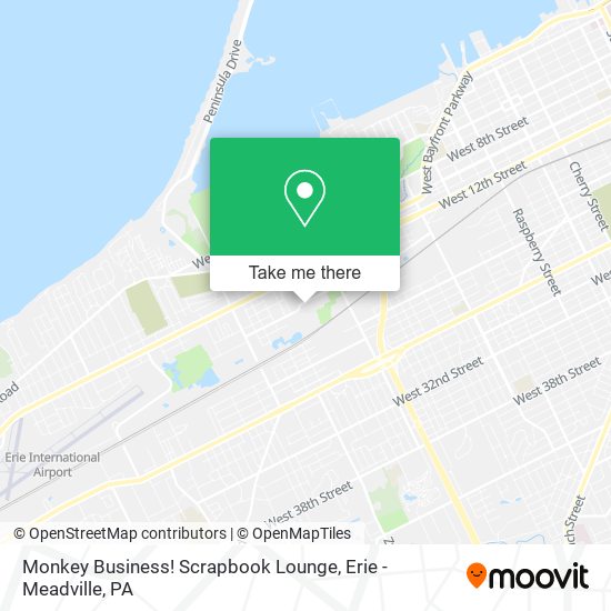 Monkey Business! Scrapbook Lounge map