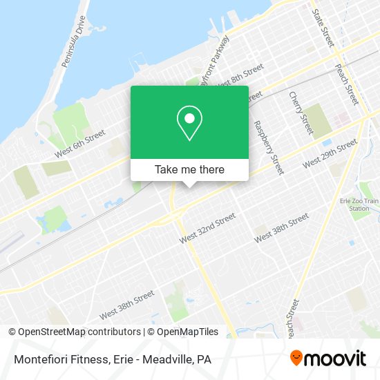 Montefiori Fitness map