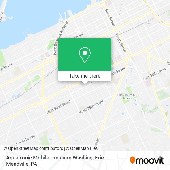 Aquatronic Mobile Pressure Washing map