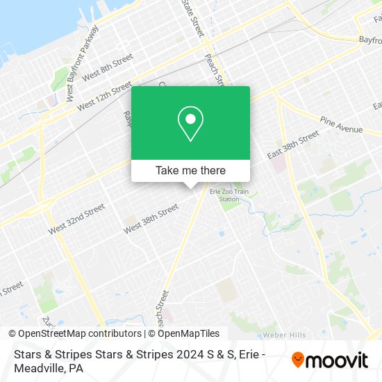 Stars & Stripes Stars & Stripes 2024 S & S map