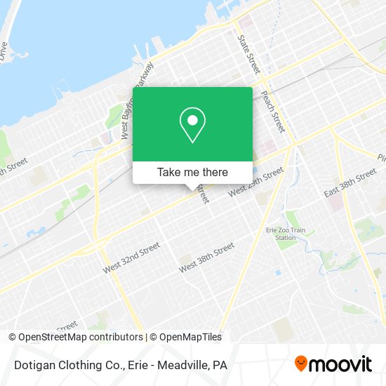 Dotigan Clothing Co. map