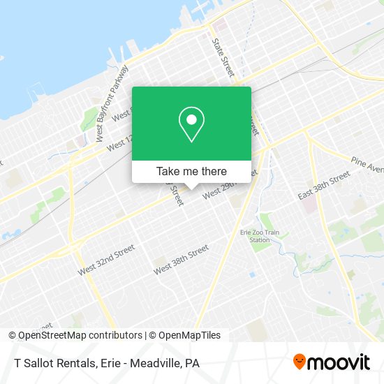Mapa de T Sallot Rentals