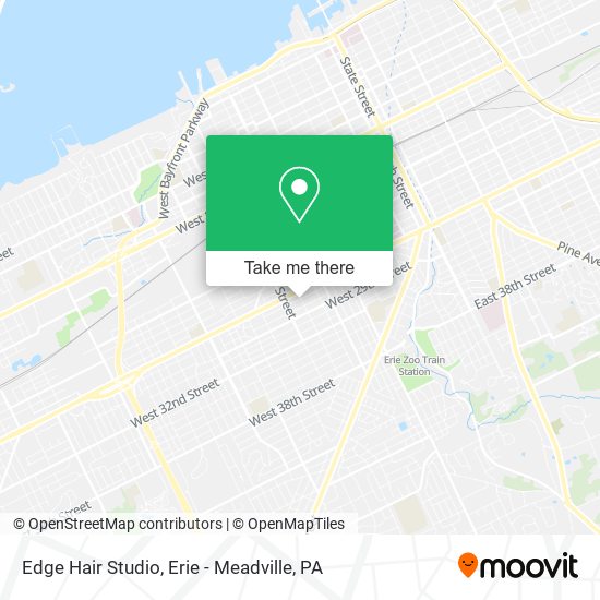 Mapa de Edge Hair Studio