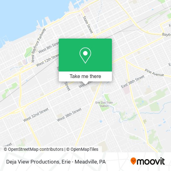 Mapa de Deja View Productions