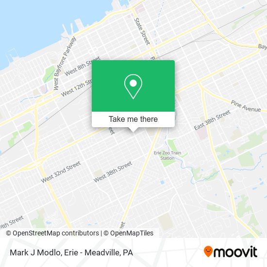 Mark J Modlo map