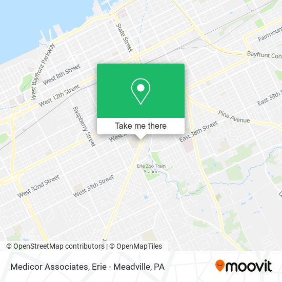 Medicor Associates map