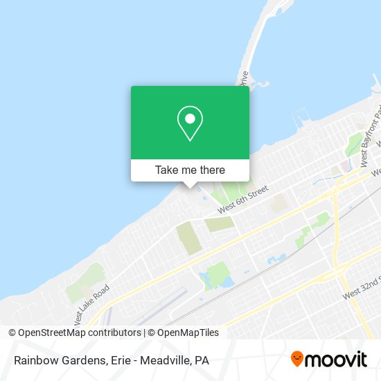 Rainbow Gardens map