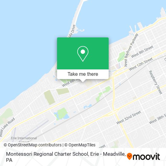 Montessori Regional Charter School map