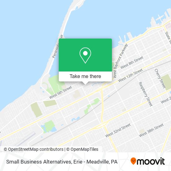 Small Business Alternatives map
