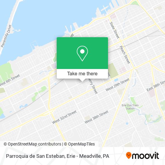 Mapa de Parroquia de San Esteban