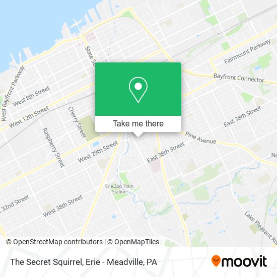 The Secret Squirrel map