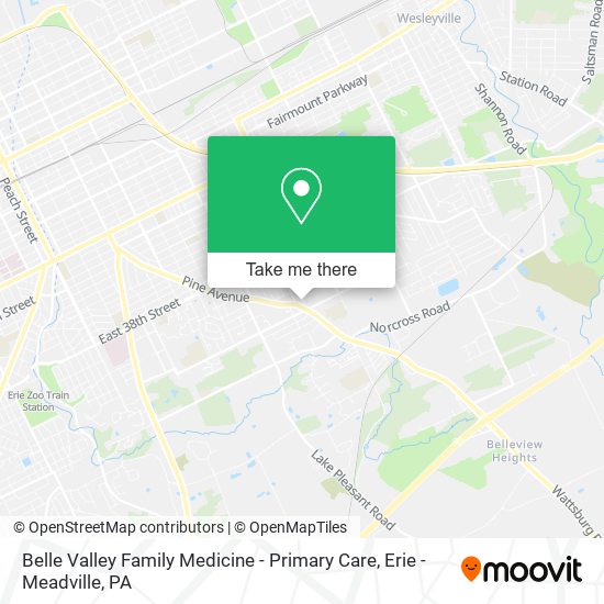 Mapa de Belle Valley Family Medicine - Primary Care