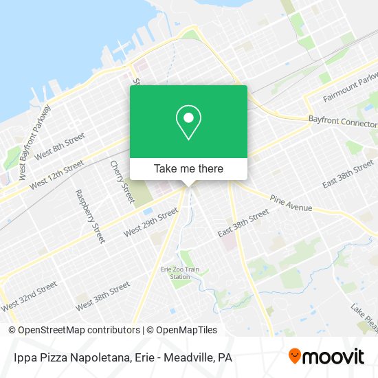 Ippa Pizza Napoletana map