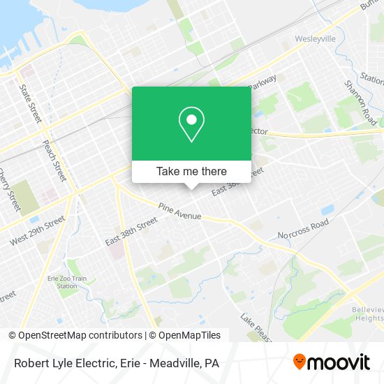 Mapa de Robert Lyle Electric