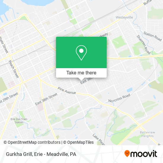 Mapa de Gurkha Grill