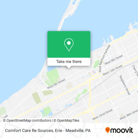 Comfort Care Re Sources map