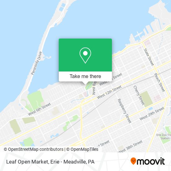 Leaf Open Market map