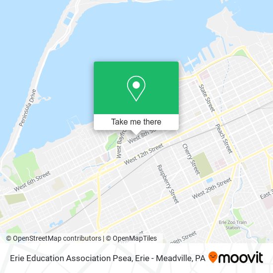Mapa de Erie Education Association Psea