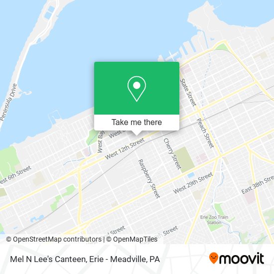 Mel N Lee's Canteen map