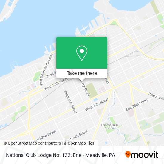 National Club Lodge No. 122 map