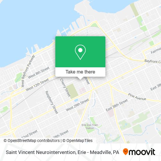 Saint Vincent Neurointervention map