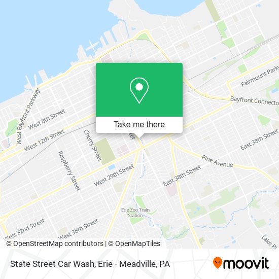 State Street Car Wash map