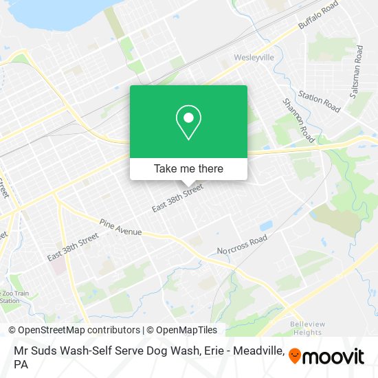 Mr Suds Wash-Self Serve Dog Wash map