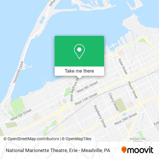 National Marionette Theatre map