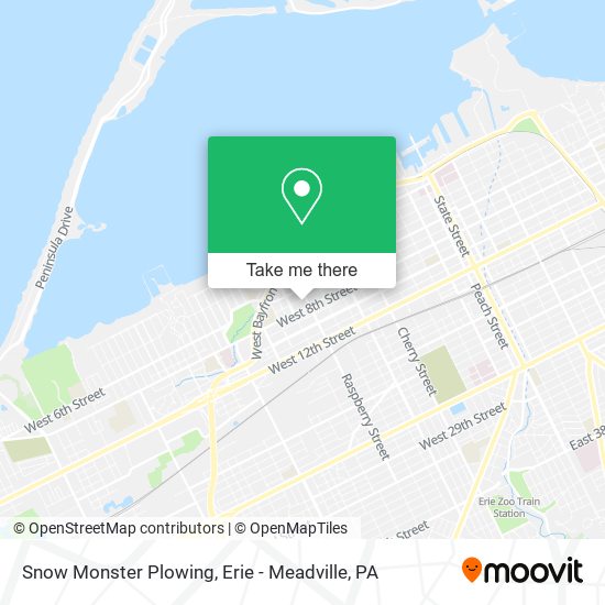 Mapa de Snow Monster Plowing