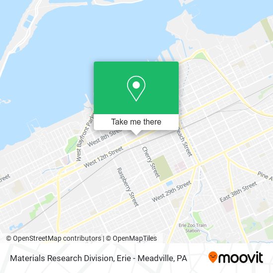 Materials Research Division map
