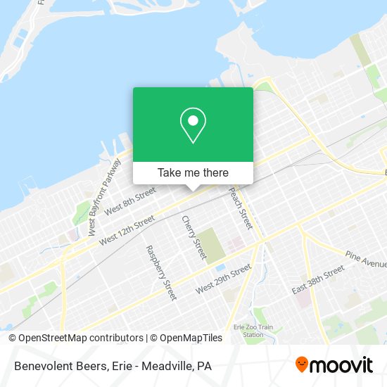 Mapa de Benevolent Beers