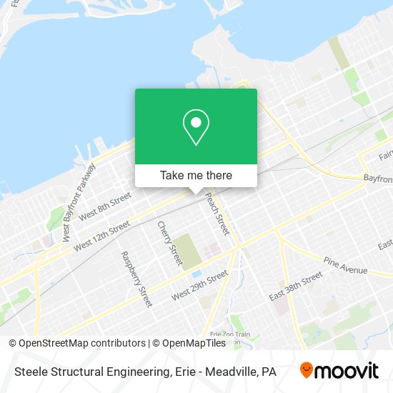 Steele Structural Engineering map