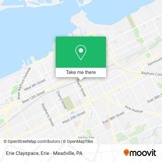 Erie Clayspace map