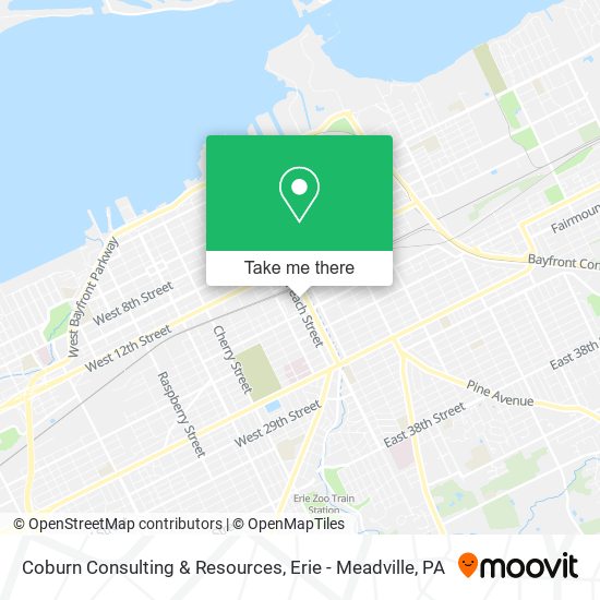 Coburn Consulting & Resources map
