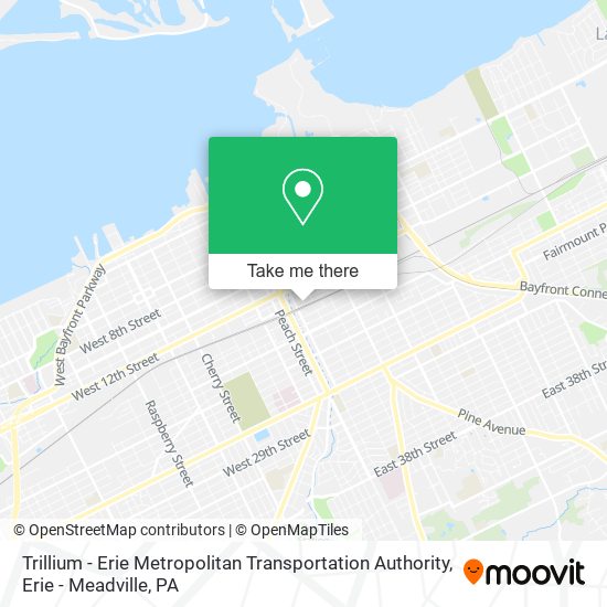 Trillium - Erie Metropolitan Transportation Authority map