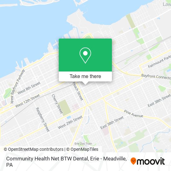 Community Health Net BTW Dental map